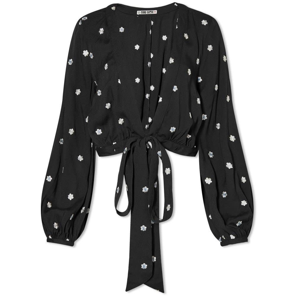 Ciao Lucia Romana Top Floral Long Sleeve